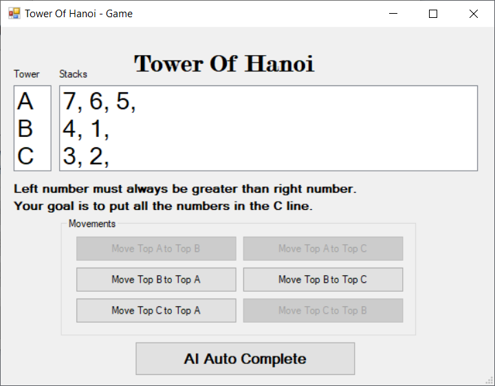 Tower of Hanoi Image